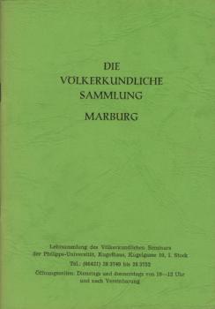 Die völkerkundliche Sammlung Marburg.