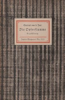 Die Opferflamme : Erzählung.