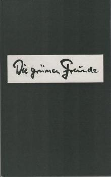 Die grünen Freunde : zwei Erzählungen.