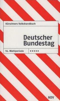 Kürschners Volkshandbuch Deutscher Bundestag : 16. Wahlperiode