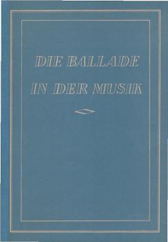 Die Ballade in der Musik.