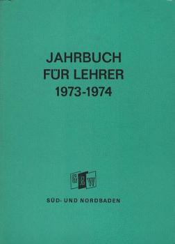 Jahrbuch für Lehrer; Teil: 1973/1974.