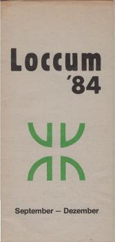 Loccum´ 84. September-Dezember.
