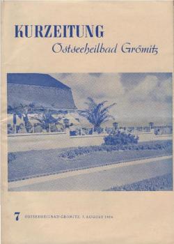 Kurzeitung Ostseeheilbad Grömitz. Nr. 7, 5. August 1954.
