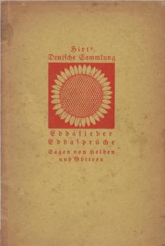 Eddalieder-Eddasprüche : Sagen von Helden u. Göttern ; Eine Ausw.