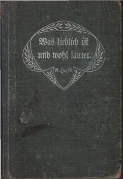 Was lieblich ist und was wohl lautet : ein Buch über d. guten Ton.