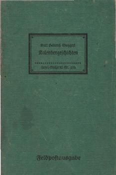 Kalendergeschichten.