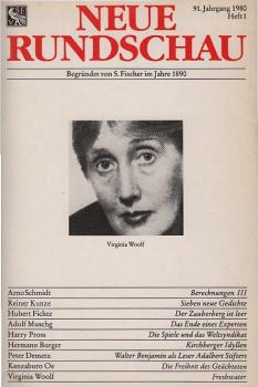 Neue Rundschau; Teil: Jg. 91. 1980, H. 1.