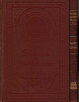 Wielands gesammelte Werke in sechs Bänden. Mit einer Einleitung von Franz Muncker. Vierter und fünfter Band