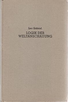 Logik der Weltanschauung.