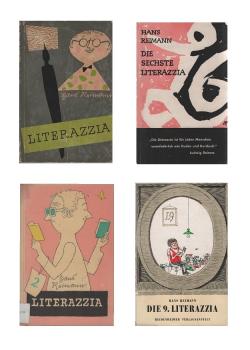 Konvolut. Die Literazzia. Ein Streifzug durchs Dickicht der Bücher. 4 Bücher.