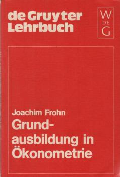 Grundausbildung in Ökonometrie.