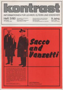 kontrast : Informationen für Lehrer, Eltern u. Erzieher ; Heft 3 / 80