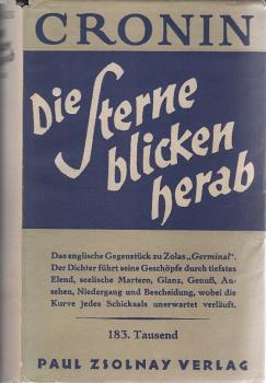 Die Sterne blicken herab : Roman.