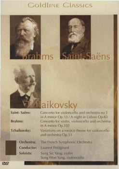 Goldline Classics: Saint Saens - Brahms - Tchaikovsky