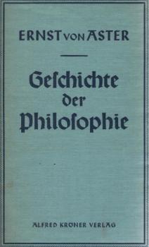 Geschichte der Philosophie.