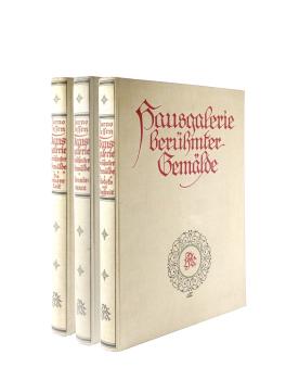Hausgalerie berühmter Gemaälde : zweihundert ausgewählte Meisterwerke der bedeutendsten Maler aller Zeiten in farbengetreuer Wiedergabe der Originale mit kunsthistorischen Erläuterungen; 3 Teile (von 4) : Bd. 1., Renaissance ; Bd. 3., Rokoko und Zopfzeit
