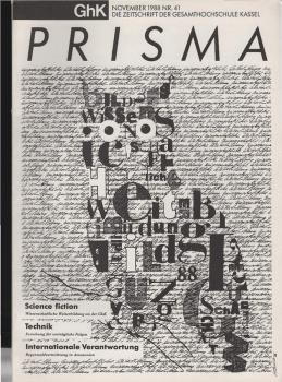 Prisma : die Zeitschrift der Gesamthochschule Kassel (GhK) ; Nr. 41, November 1988
