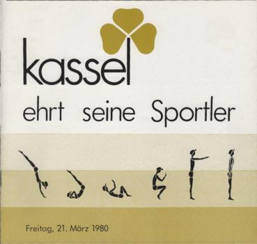 Kassel ehrt seine Sportler : Freitag, 21. März 1980