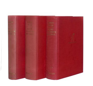 Naturgeschichte der Vögel; 3 Teile: 1. Bd.: Allgemeine Vogelkunde; Bd. 2: Spezielle Vogelkunde; Bd. 3: Bibliographien und Register.