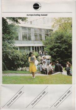 europa-kolleg kassel : Corsi di tedesco 1989 = Deutsch-Kurse 1989 = Cursos de alemán 1989