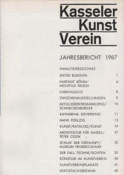 Jahresbericht 1987