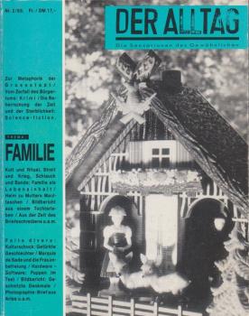 Der Alltag. Sensationen des Gewöhnlichen; Nr. 2/89.