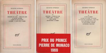 Théâtre; Teile 2-4. Teil 2: L'impromptu de l'Alma ; T. 3., Rhinocéros : le piéton de l'air u.a ; T. 4., Le roi se meurt