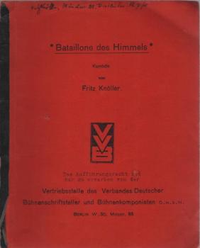 Bataillone des Himmels : Komödie.