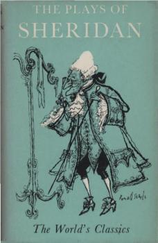 The plays of Richard Brinsley Sheridan.