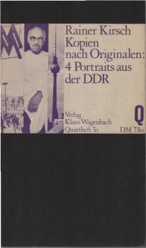 Kopien nach Originalen : Portraits aus d. DDR.