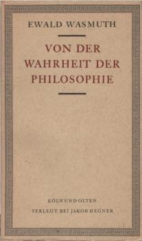Von der Wahrheit der Philosophie.