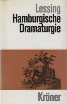 Hamburgische Dramaturgie. Kritisch durchges. Gesamtausg. Mit Einl. u. Komm. von Otto Mann.