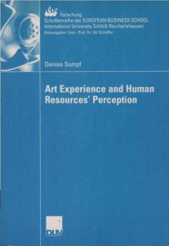 Art experience on human resources' perception.