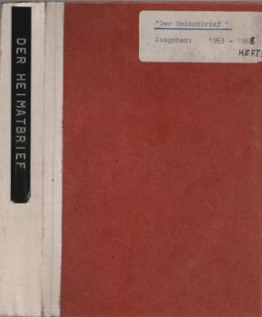 Heimatbrief. Vereinsschrift des Heimatvereins "Dorothea Viehmann", Kassel-Niederzwehren e.V.,1963 - 1968. (ein Buch).