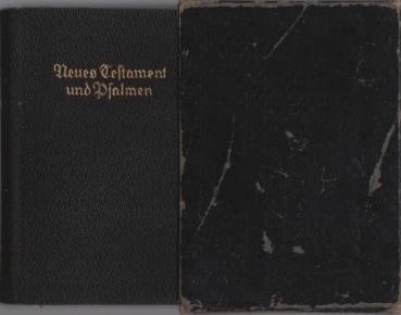 Das Neue Testament unseres Herrn und Heilandes Jesus Christi und die Psalmen : nach d. dt. Übers. Martin Luthers.