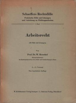 Arbeitsrecht : (40 Fälle mit Lösungen).