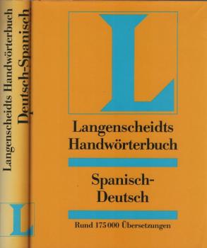 Langenscheidts Handwörterbuch Spanisch. 2 Bände.