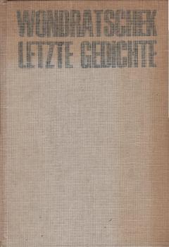 Letzte Gedichte.