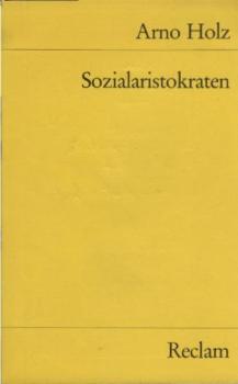 Sozialaristokraten : Komödie.