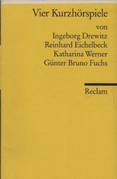 Vier Kurzhörspiele.