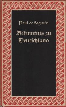 Bekenntnis zu Deutschland.