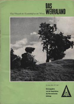 Das Werraland. Eine Chronik der Landschaft an der Werra. 23. Jahrg., März 1971, Heft 1.