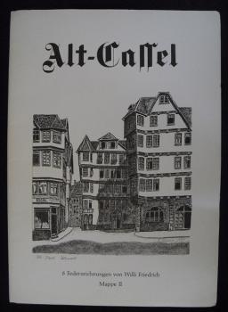 Alt - Cassel. Mappe II. 8 Federzeichn.