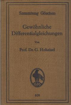 Gewöhnliche Differentialgleichungen.