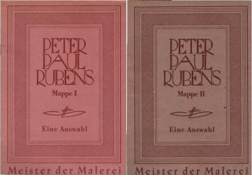 Peter Paul Rubens. Mappe I + II. Eine Auswahl.