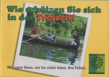 Wie schützen Sie sich in der Freizeit?