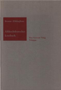 Althochdeutsche Grammatik.