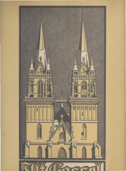 Alt-Cassel. 16 Federzeichnungen von Ernst Metz.