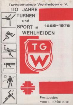 110 Jahre Turnen und Sport in Wehlheiden 1868 - 1978.